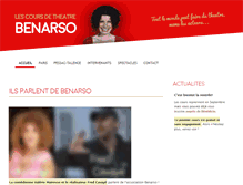Tablet Screenshot of benarso.com